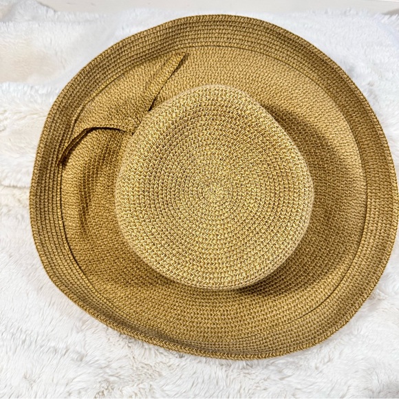 Masters Braided Straw Sun Hat in Tan main image 4